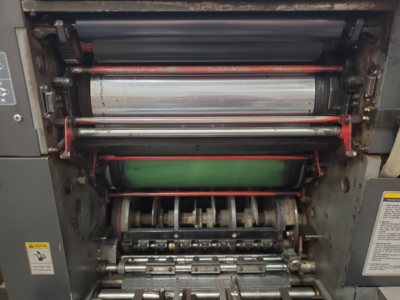 Pre-Owned AB Dick 9995 Two-Color Printing Press